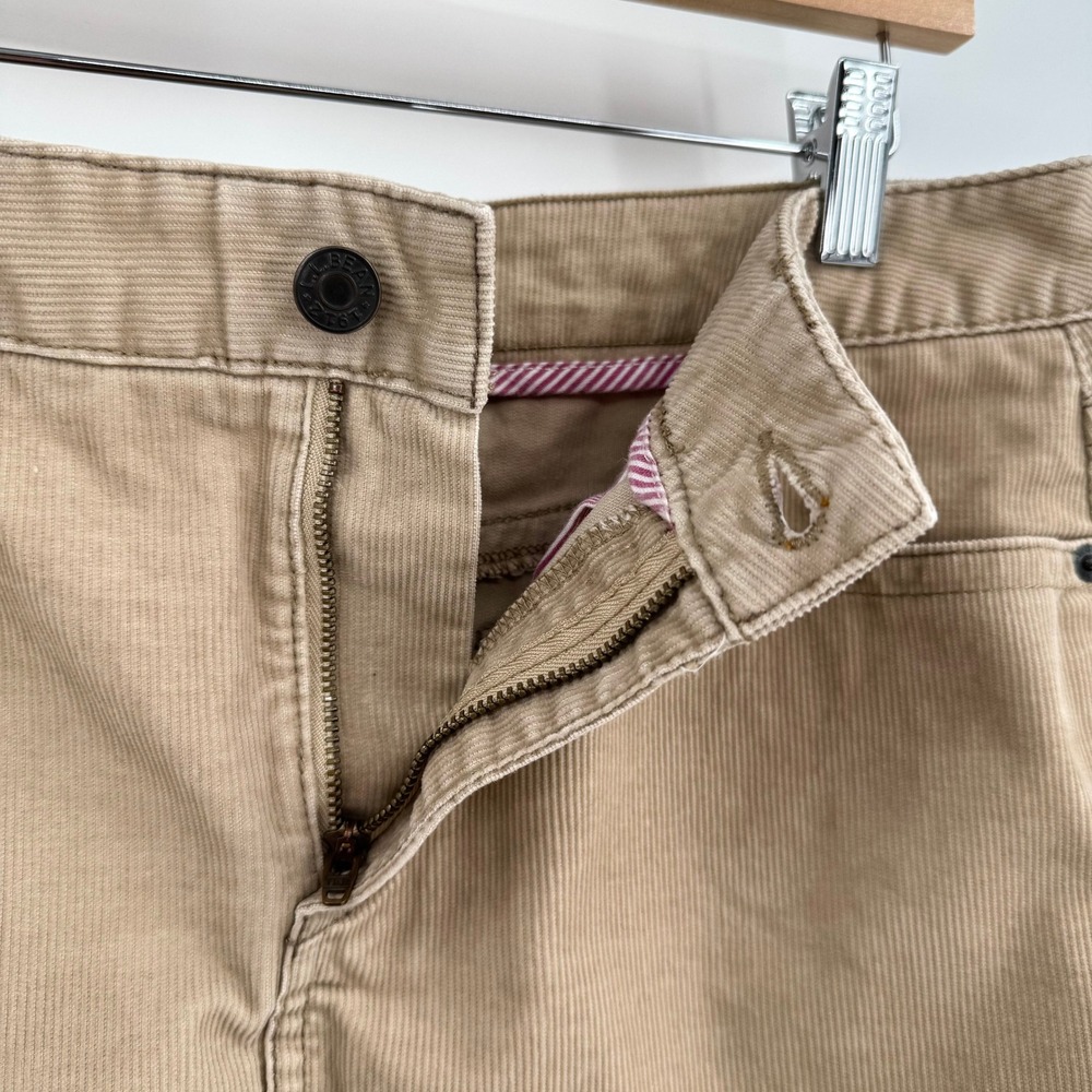 L.L. Bean Tan Corduroy Straight Knee-Length Skirt Women's Sz 6 - Picture 3 of 11